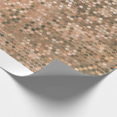 Heldere abstracte mozaïekachtergrond met glo cadeaupapier (Hoek)