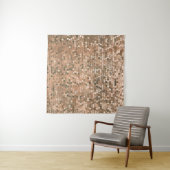 Heldere abstracte mozaïekachtergrond met glo wandkleed (In Situ (horizontaal))