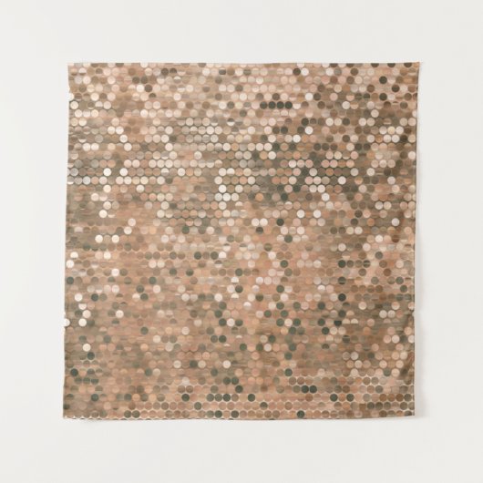 Heldere abstracte mozaïekachtergrond met glo wandkleed (Voorkant)
