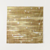 Heldere abstracte mozaïekgolden achtergrond met gl wandkleed (Voorkant (horizontaal))