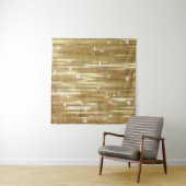 Heldere abstracte mozaïekgolden achtergrond met gl wandkleed (In Situ (horizontaal))