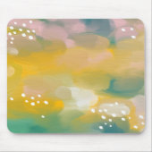 Heldere abstracte olie geschilderd. Penseelacryl Muismat (Voorkant)