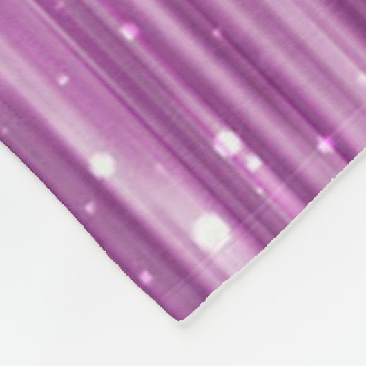Heldere abstracte roze achtergrond met glitter fleece deken (Hoek)