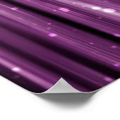 Heldere abstracte roze achtergrond met glitter poster (Hoek)