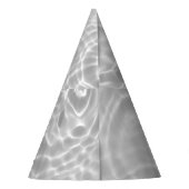 Heldere Abstracte textuur van het wateroppervlak Feesthoedjes (Achterkant)