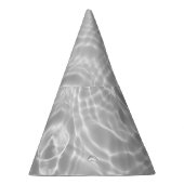 Heldere Abstracte textuur van het wateroppervlak Feesthoedjes (Rechts)
