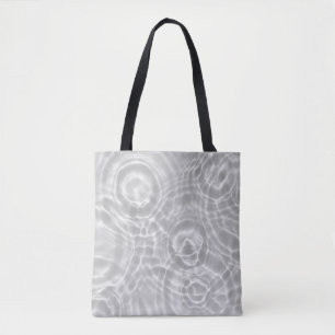 Heldere Abstracte textuur van het wateroppervlak Tote Bag