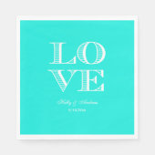 Heldere Aqua, witte luiers Servetten (Voorkant)