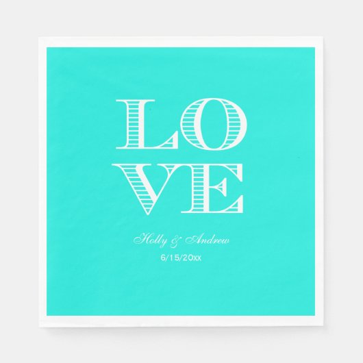 Heldere Aqua, witte luiers Servetten (Voorkant)