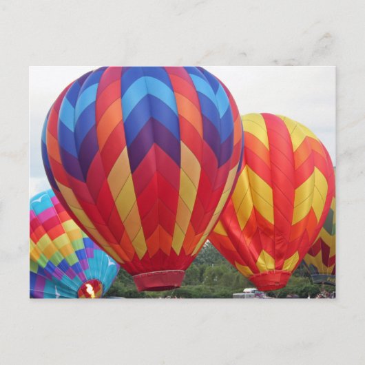Heldere ballon briefkaart (Voorkant)