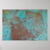 Heldere beelden op de wand van de vloerabstractie, poster (Voorkant)