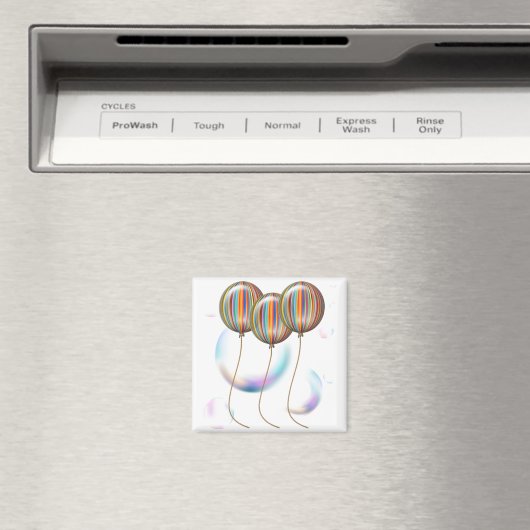 Heldere bellen achtergrond magneet (Insitu (Vaatwasser))