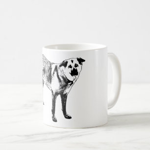 heldere bergkam kalm, Tibetaanse mix Koffiemok