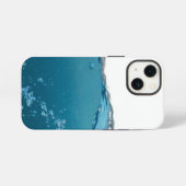 Heldere Blauwe Golf iPhone Hoesje (Achterkant horizontaal)