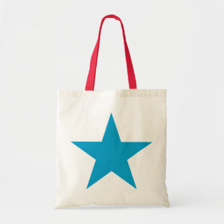 Heldere Blauwe Ster Tote Bag