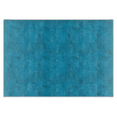 Heldere blauwe textuur MED-glazen snijvlak Snijplank (Voorkant)