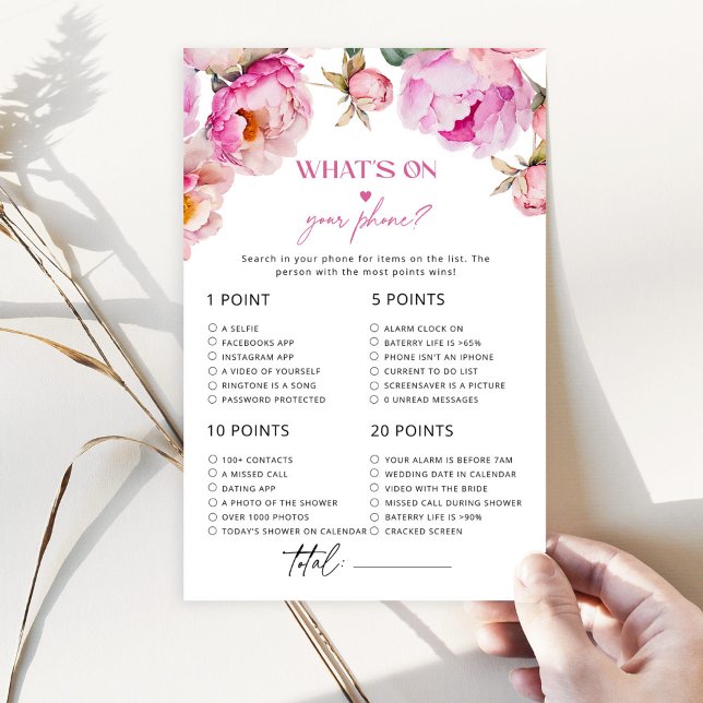 Heldere bloemblaadjes pioen wat er op je telefoon  (Creator heeft geüpload)