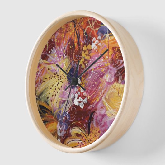 Heldere Bloemen Klok (Hoek)