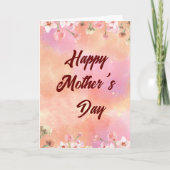 Heldere bloemen | Moederdag 2025 Kaart (Voorkant)
