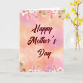 Heldere bloemen | Moederdag 2025 Kaart (Gele Bloem)