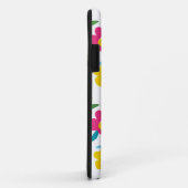 Heldere bloemen op wit Case-Mate iPhone case (Achterkant/rechts)