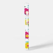Heldere bloemen op wit Case-Mate iPhone case (Achterkant / Links)
