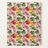 HELDERE  BLOEMENBLOEI OP ROZE SIERKUSSEN PLANNER (Achterkant)