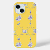 Heldere bloementelefoonhoesje Case-Mate iPhone case (Achterkant)