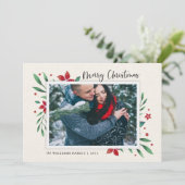 Heldere Boegen | Kaart van de Foto van de Vakantie (Staand voorkant)