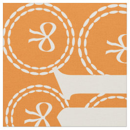 Heldere Bogen & Monogram Patroon Stof