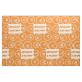 Heldere Bogen & Monogram Patroon Stof (Fat Quarter)