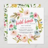 HELDERE BOTANISCHE BRUIDSBRUNCH KAART (Voorkant / Achterkant)