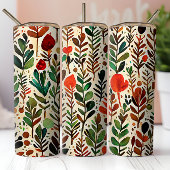 Heldere botanische print op maat sticker