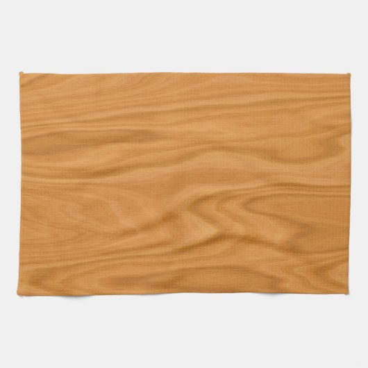 Heldere bruine houten achtergrond theedoek (Horizontaal)