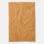 Heldere bruine houten achtergrond theedoek (Verticaal)