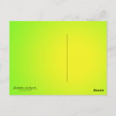 Heldere Bubbles Birthday Hartelijk dank! Briefkaar Briefkaart (Achterkant)