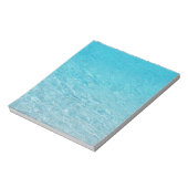 Heldere Calm Blue Zee Ripples Notitieblok (Linkerzijde)