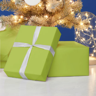 Heldere Chartreuse Geel-Groen Elegante Stevige Kle Cadeaupapier