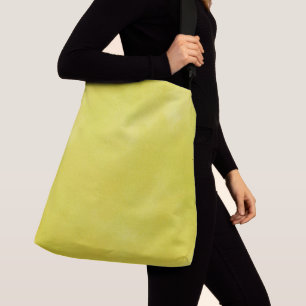 Heldere citroengele gradiënt crossbody tas