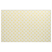 Heldere citroenschijven op gestreepte achtergrond stof (Fat Quarter)