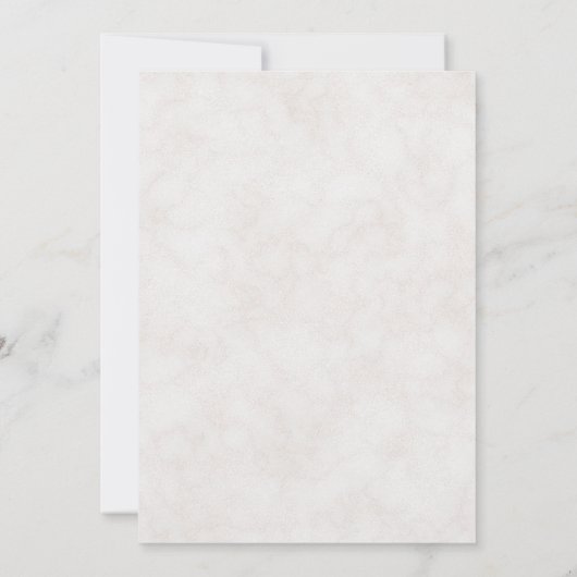 Heldere Citrus Boho Tropische Bloemen Huwelijk Kaart (Achterkant)