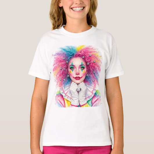 Heldere Clowness T-shirt (Voorkant)