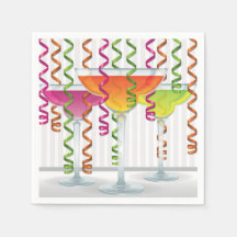 Heldere cocktail en lint