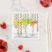 Heldere cocktail en lint servetten (Insitu)