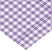 Heldere Cottage Moderne Gingham Klassiek Paars Tafelkleed (Gekanteld)