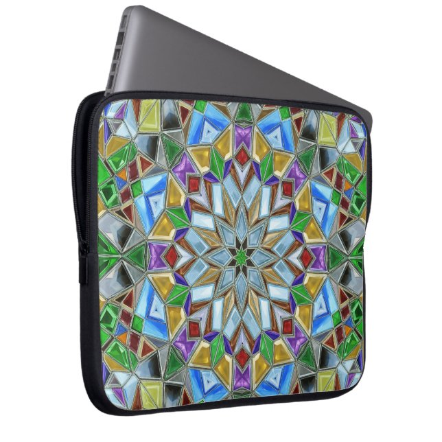 heldere dag 1 laptop sleeve (Voorkant Rechts)