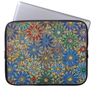 heldere dag geo ster laptop sleeve
