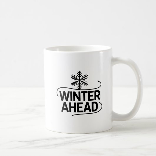 Heldere dagen na de winter koffiemok (Rechts)