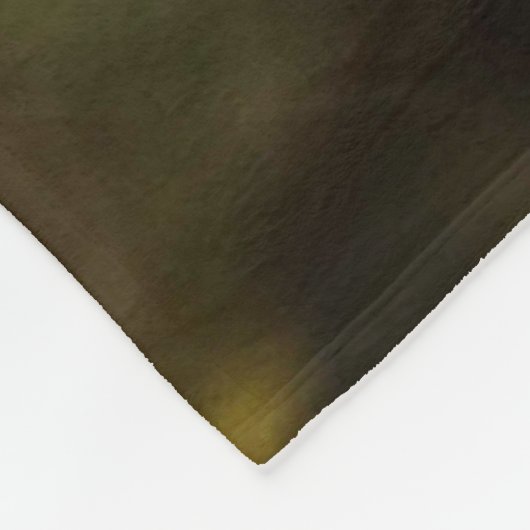 Heldere Deep Yellow Bloemen met Vlinder Fleece Deken (Hoek)