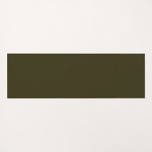 Heldere Deep Yellow Bloemen met Vlinder Yogamat (Achterkant (horizontaal))